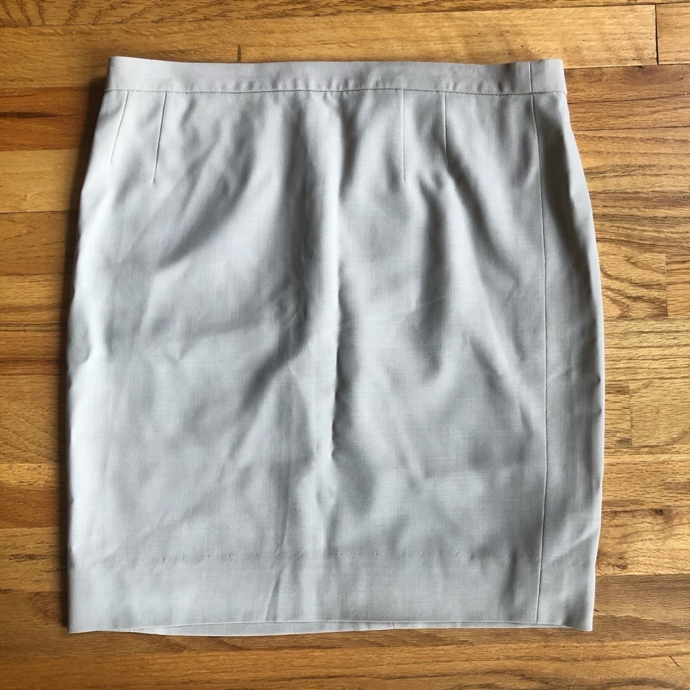 ESCADA CREAM Wool Skirt Vintage